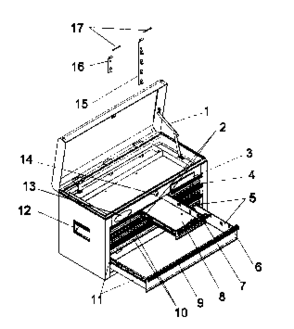 Part Location Diagram of A17727-ERD Craftsman 2