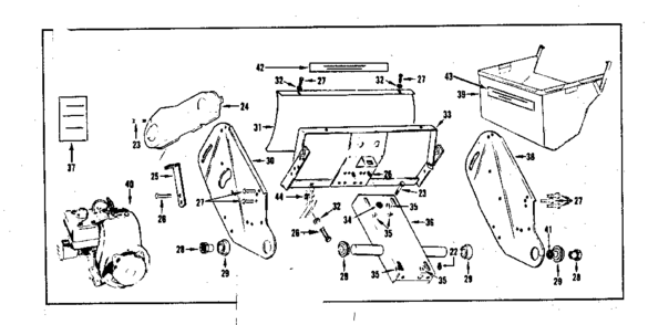 Part Location Diagram of 7825 Craftsman Engine