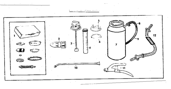 Part Location Diagram of 3-6115-30 Craftsman Hose Kit