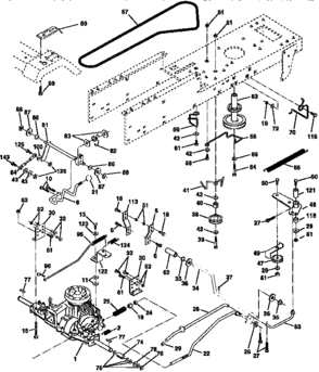 Part Location Diagram of 106933X Craftsman Knob