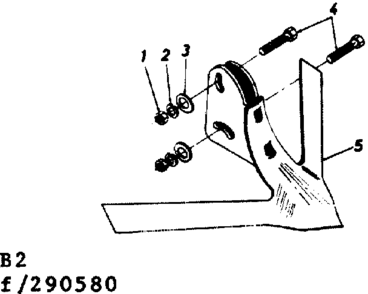 Cultivator Assembly Diagram and Parts List for 917290580  Craftsman Tiller
