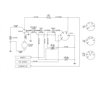 Wiring Diagram Diagram and Parts List for 247203692  Craftsman Engine