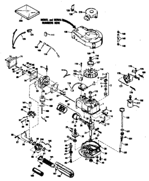 Part Location Diagram of 35614 Tecumseh Crankshaft