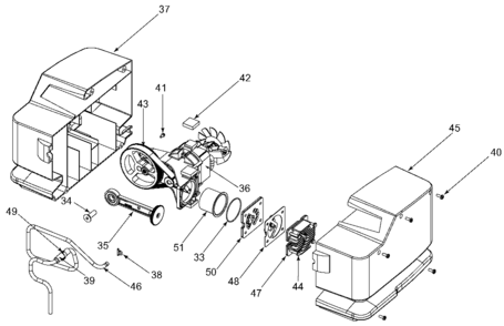 PUMP Diagram and Parts List for 919-16714 Type 1 Craftsman Compressor