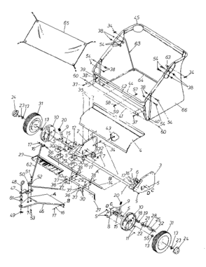 Replacement Parts Diagram and Parts List for 486240300  Craftsman Lawn Tractor