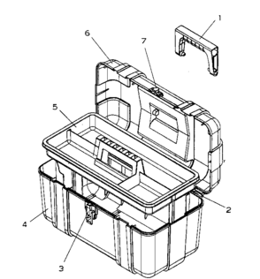Part Location Diagram of 19269-RBR Craftsman Handle,red
