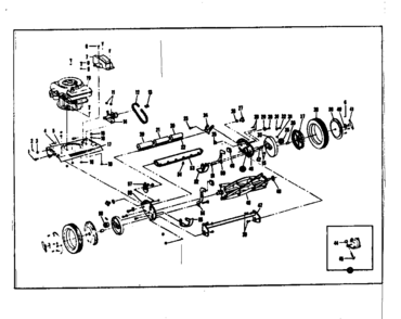 Reel Assembly Diagram and Parts List for 53681893  Craftsman Lawn Mower