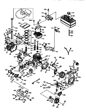 Engine 143.978003 (71/143) Diagram and Parts List for 143978003  Craftsman Engine