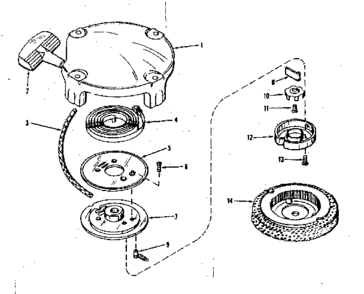 Part Location Diagram of 30506 Craftsman Sheave/disc