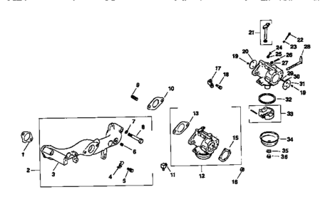 Engine Mv18s-58560 (71/501) Diagram and Parts List for 501MV18S-58560  Craftsman Engine