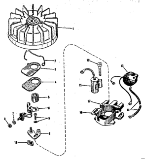 Part Location Diagram of 29447 Briggs and Stratton BS393858