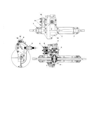 Drive Shaft/lower Housing Diagram and Parts List for 247270190  Craftsman Engine