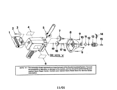 Part Location Diagram of 621007-002 Craftsman Ball bearing