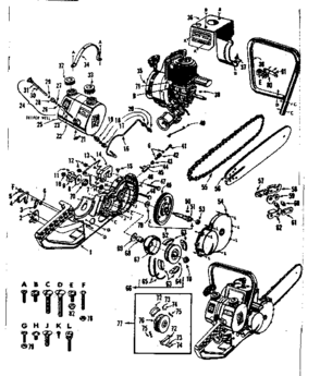 Part Location Diagram of 04520640 Craftsman Hex bolt