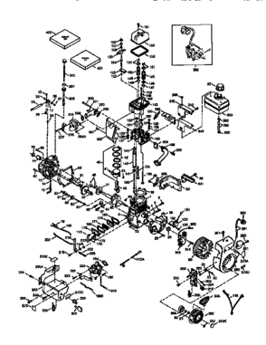 Engine 143.971201 (71, 143) Diagram and Parts List for 143971201  Craftsman Engine