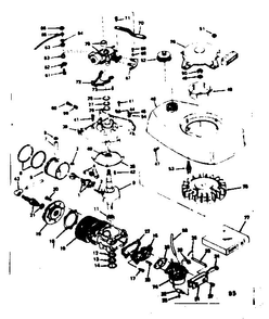 Part Location Diagram of 570430 Craftsman Cam Throttl