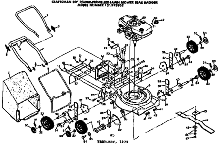 Part Location Diagram of 77423 Ridgid CRANKCASE COVER