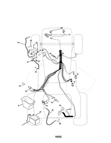 Diagram Diagram and Parts List for 917272760 Type 0 Craftsman Lawn Tractor