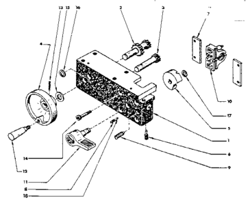 Part Location Diagram of 21445 Dynabrade Nd1038, Valve Stem