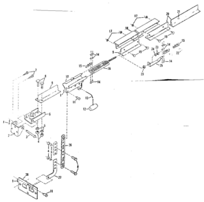 Part Location Diagram of 133A28 Craftsman Hex nut, 8-pack