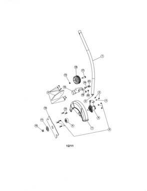 Part Location Diagram of 791-182216 MTD Wheel Spacer