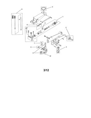 Service Jack Diagram and Parts List for 21450234  Craftsman Jack