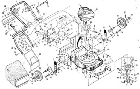 Part Location Diagram of 87864 Craftsman Bracket