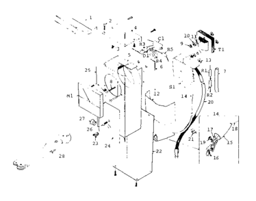 Part Location Diagram of 7092 Craftsman Resistor