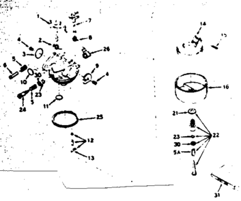 Part Location Diagram of 631629 Craftsman Value contrl