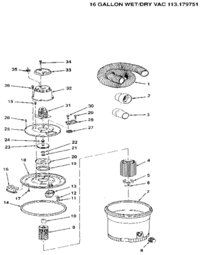 Part Location Diagram of 818802-4 Craftsman Motor