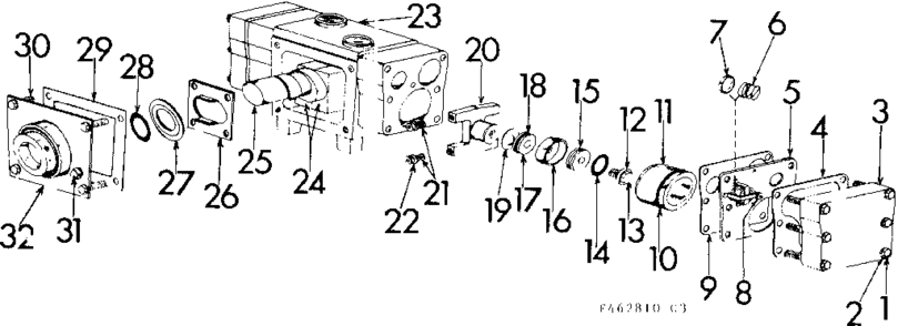 #5270766 Pump Diagram and Parts List for 471462810  Craftsman Pressure Washer