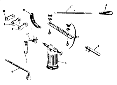 Maintenance Equipment Diagram and Parts List for 917351360  Craftsman Chainsaw