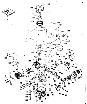 Part Location Diagram of 33799 Craftsman Crankshaft
