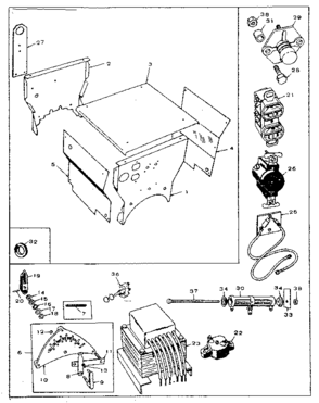 Part Location Diagram of 850-0050 Craftsman Lock washer, 8-pack