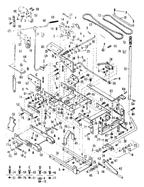 Part Location Diagram of 6179 Craftsman Spacer