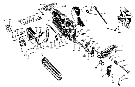 Part Location Diagram of X-738 Craftsman Machine Screw