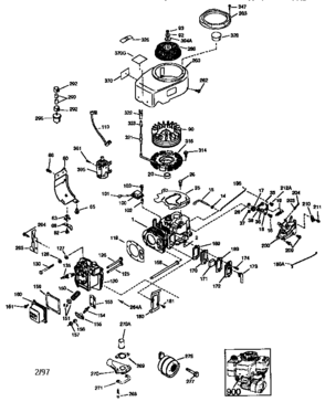 Part Location Diagram of 36839 Craftsman Exhaust manifold