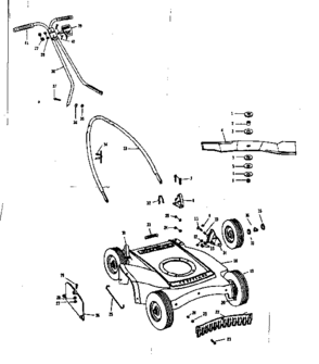 Part Location Diagram of 52581 Craftsman Platform