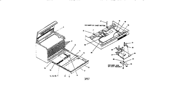 Part Location Diagram of A9957 Craftsman Assembly bag