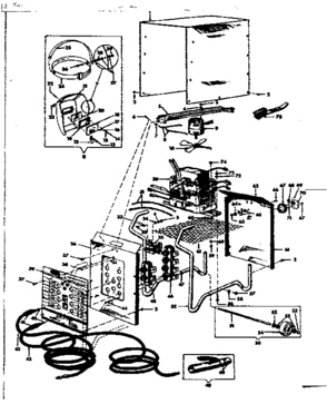 Part Location Diagram of 37483 Tecumseh Blower Housing (Black)