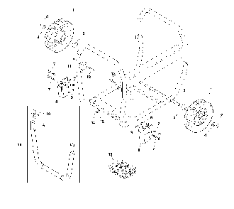 Wheel kit Diagram and Parts List for CMXGGAS030734  Craftsman Generator