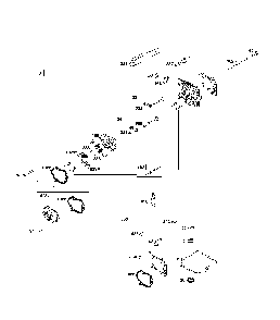 Cylinder head Diagram and Parts List for CMXGMAM1125499  Craftsman Lawn Mower