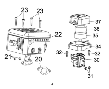 Part Location Diagram of 777D17085 Craftsman Decal