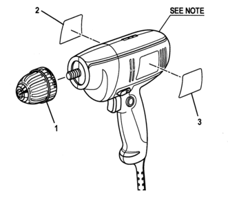 Drill Diagram and Parts List for 315101050  Craftsman Boring Machine