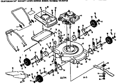 Part Location Diagram of 78959 Craftsman Shroud