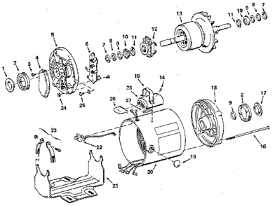 Part Location Diagram of 64624 Craftsman Cover