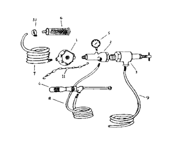 Part Location Diagram of 6815 Craftsman Relief valve
