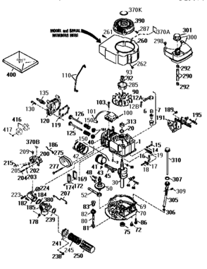 Part Location Diagram of 750821E Tecumseh Replacement Engine (Not Available inC alifornia) order from 71-999