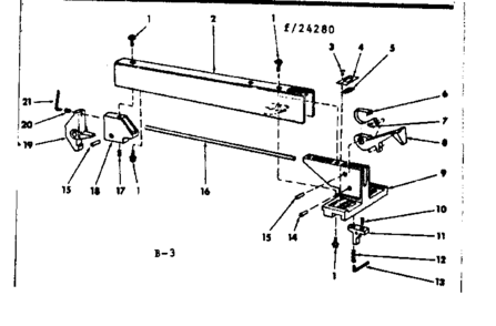 Part Location Diagram of 62044 Craftsman Head, Fence