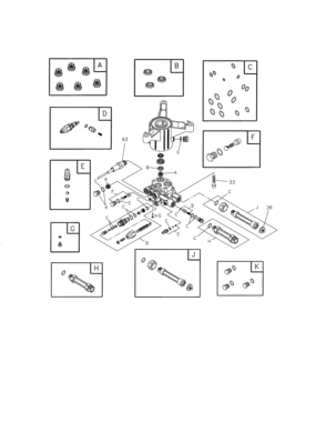 Pump Diagram and Parts List for 580752880  Craftsman Pressure Washer